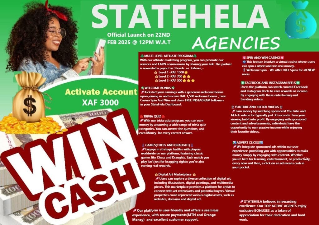 Unlock Your Earning Potential with Statehela Agencies