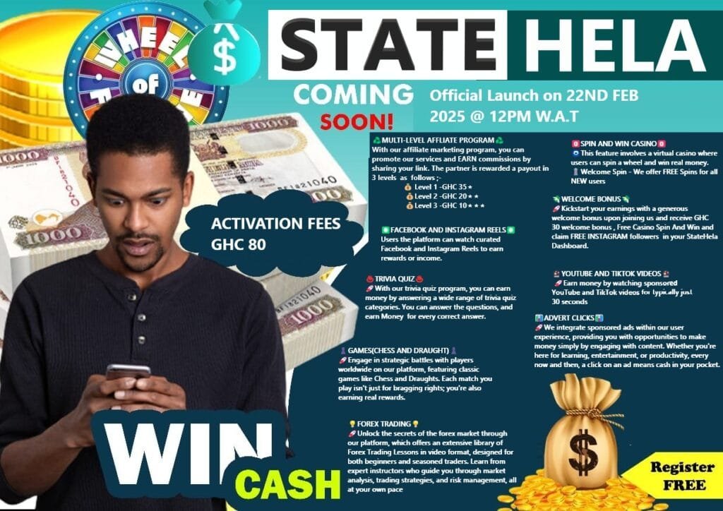 Making Money with Statehela